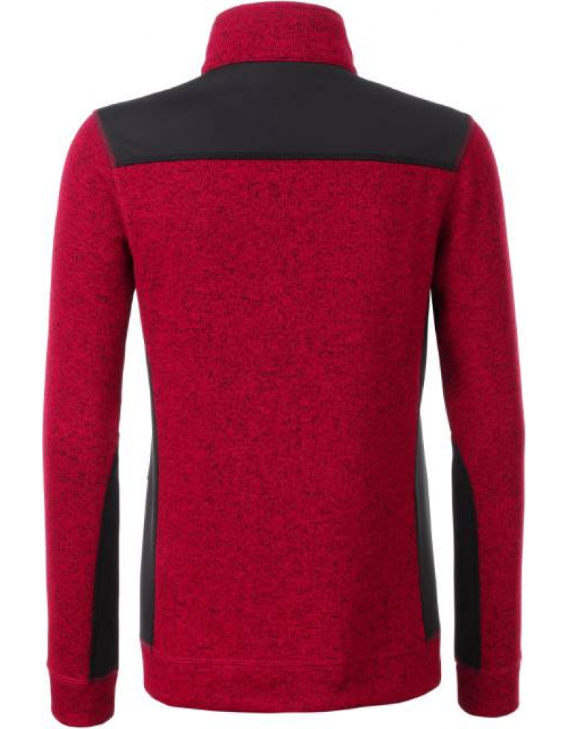 Jachetă de lucru tricotată din fleece pentru femei-groasa